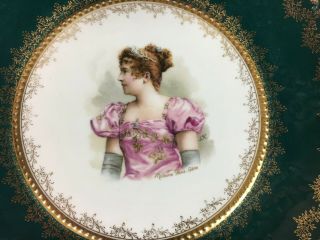 MUSEUM QUALITY HIGH END ESTATE KPM ARTIST SIGNED PLAQUE PLATE HAND PAINTED FINE 4
