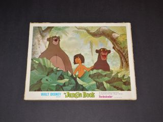 The Jungle Book Walt Disney Movie Poster / Lithograph (1967) 14 " X11 "