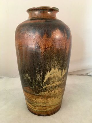 Amy Donaldson Large Studio Pottery Vase 1970 