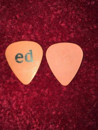 Pearl Jam Pick Eddie Vedder " Ed Name " Guitar Pick