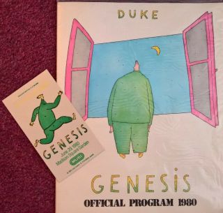 Genesis - Duke Us Tour Programme And Ticket Stub 1980