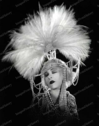 8x10 Print Alla Nazimova Captivatin Portrait Salome 1923 9367