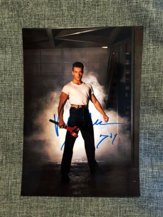 Jean - Claude Van Damme Autograph Signed 6x8 Photo