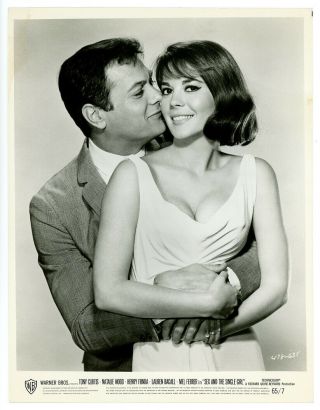 Natalie Wood,  Tony Curtis Movie Photo 1964 Sex And The Single Girl