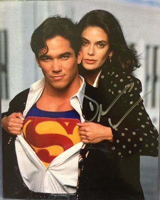 Dean Cain Hand Signed Lois & Clark The Adventures Of Superman Photo With