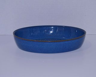 Denby - Langley Fine Stoneware - Midnight Blue 11 " Oval Baker