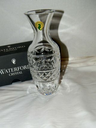 Waterford Crystal Ballina 7 " Flower Vase (nib)