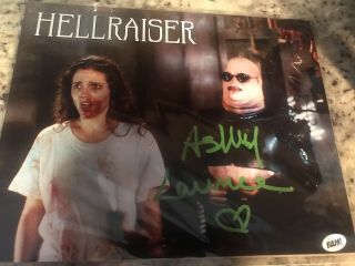 Bam Box Horror Exclusive Signed Hellraiser 8x10 Ashley Laurence Autograph
