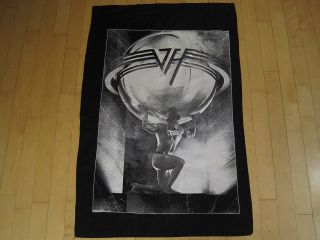 Nos 80s Vtg Van Halen 5150 Banner Poster Concert Rock Music Sammy Hagar Flag