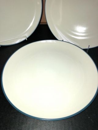 Noritake Colorwave Blue 8484 Dinner Plates 10 - 1/2 