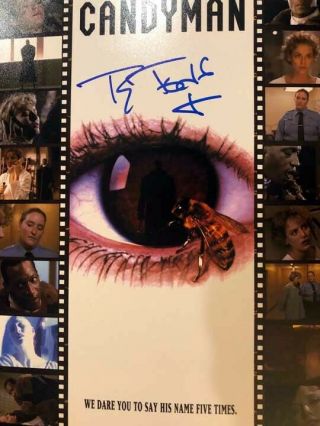 Signed Tony Todd 8x10 Color Photo Candyman In Person Terrificon 2019