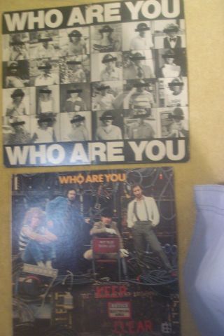 1978 Promotional Store Hanging Display For The Who 