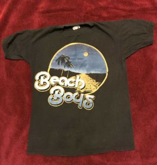 Vintage Beach Boys Concert Endless Summer Tour T Shirt Size Small