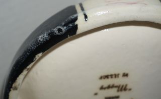 Vintage 1940 ' s Pfaltzgraff Pottery Burnie Muggsy Ashtray by Jessop Hard to Find 8