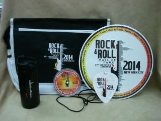 Rare 2014 Rock & Roll Hall Of Fame,  York Inductee Memorabilia Items