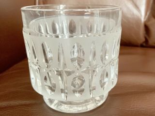 Nachtmann Bleikristall 24 Lead Crystal Cut Etched Punch Whisky Glasses - 6 3