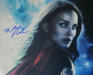 Natalie Portman Hand Signed 8x10 Photo W/ Holo Thor