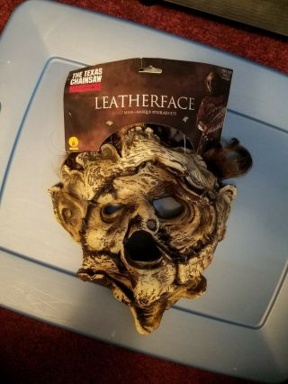 Texas Chainsaw Massacre 3d Mask With Tags Rubies Leatherface