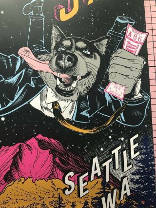 Pearl Jam - Seattle Home Shows - Fail Poster - August 8th & 10th 2018 3