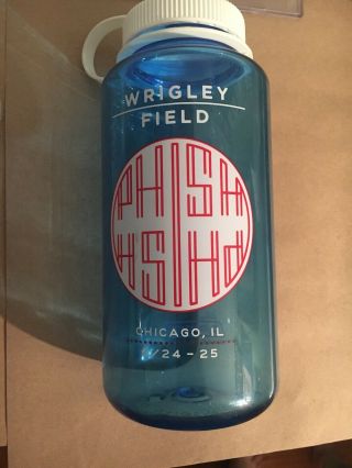 Phish Nalgene 2016 Wrigley Summer Tour Cubs Chicago Rare Water Bottle