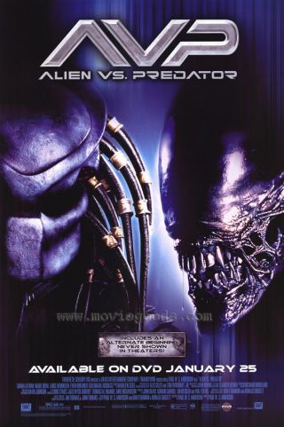 Alien Vs.  Predator Dvd Poster Single Sided Movie Poster 27x40