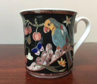 Rare Vintage Villeroy & Boch Intarsia Gallo Design Mug
