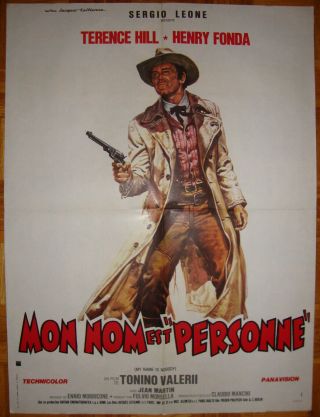 My Name Is Nobody - Western - H.  Fonda - T.  Hill - French Med Style A (24x31 Inch)