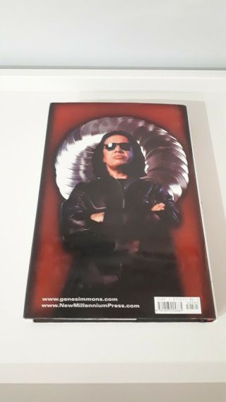 Gene Simmons - Sex Money Kiss Autographed Limited Edition with C.  O.  A.  sticker 2