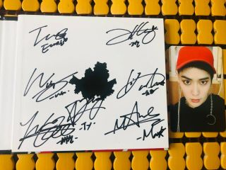 (with Photocard) Nct Nct127 Autograph Signed Firetruck Fire Truck Album