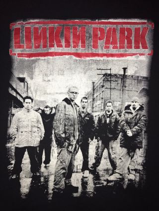 Mega Rare Vintage Linkin Park T - Shirt Early 2000 