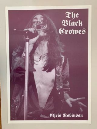 The Black Crowes,  Music Band,  Rare Authentic 1990’s Poster