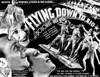 8x10 Print Dolores Del Rio Gene Raymond Flying Down Under 1938 5502511