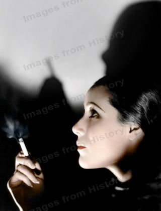 8x10 Print Dolores Del Rio Colorized Portrait 2351