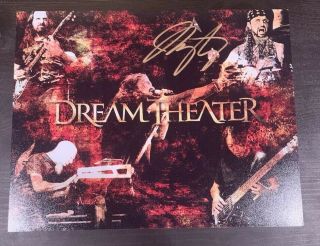 Mike Portnoy Signed 8x10 Photo Heavy Metal Dream Theater