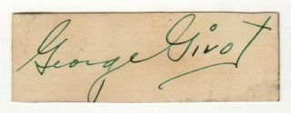 George Givot Cut Signature Autograph Disney Lady And The Tramp Road To Morocco