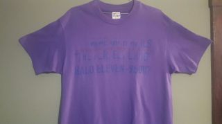 Nine Inch Nails 1997 The Perfect Drug Halo Eleven Vintage Tshirt Deadstock Purp