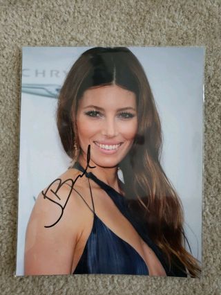 Jessica Biel Signed 8x10 Photo Picture Autographed With