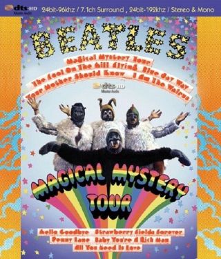 Beatles Bluray,  Hi Resolution 7.  1 Surround Sound Magical Mystery Tour Audiophile
