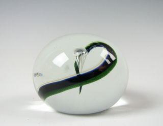 John Lotton Art Glass Paperweight 1984 2
