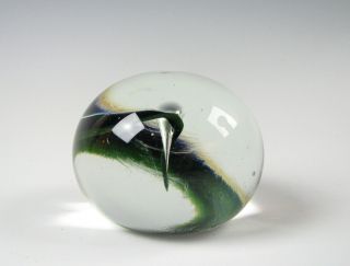John Lotton Art Glass Paperweight 1984 3
