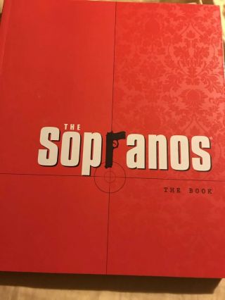 The Sopranos.  The Book Autographed By 3 Cast Members