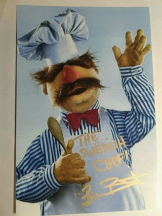 Bill Barretta As The Swedish Chef Hand Signed 4x6 Photo - The Muppets