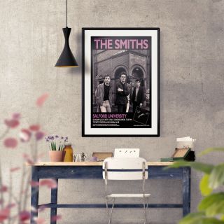 The Smiths 1986 Salford Concert Poster Framed or 3 Print Options EXCLUSIVE 2019 2