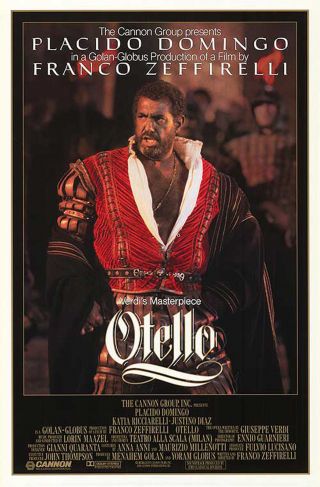 Otello (1986) Movie Poster - Rolled