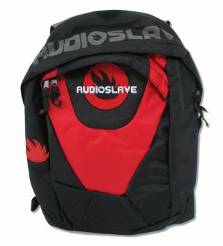 Audioslave Classic Fire Logo Black Backpack Official Back Pack Chris Cornell