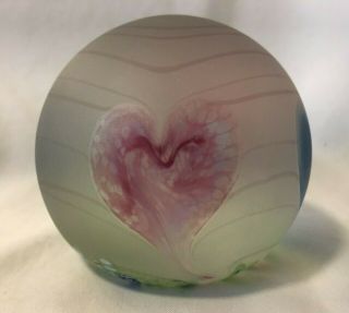 Caithness Paperweight Hearts Limited Edition 13 Of 750