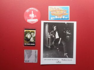 John Cougar Mellencamp,  Promo Photo,  4 Rare Backstage Passes,  Tour Originals