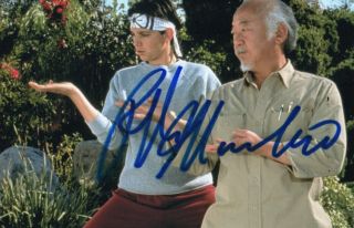 Ralph Macchio Autograph Hand Signed Photo Foto Autografata Karate Kid