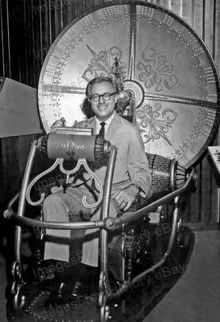 8x10 Print Ray Bradbury Rides Mgm Prop The Time Machine 1960 Rbtm