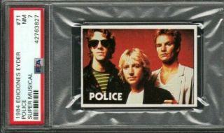 1984 The Police Rc Psa 7 Ediciones Eyder Musical 71 Low Pop